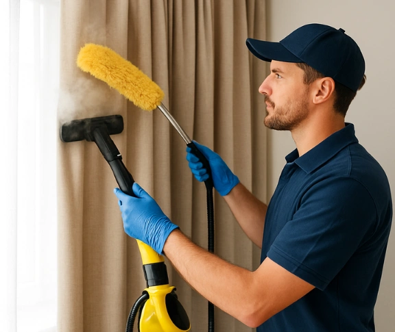 Trusted blind cleaning technician Matty Curtain Cleaning coogee-nsw QLD