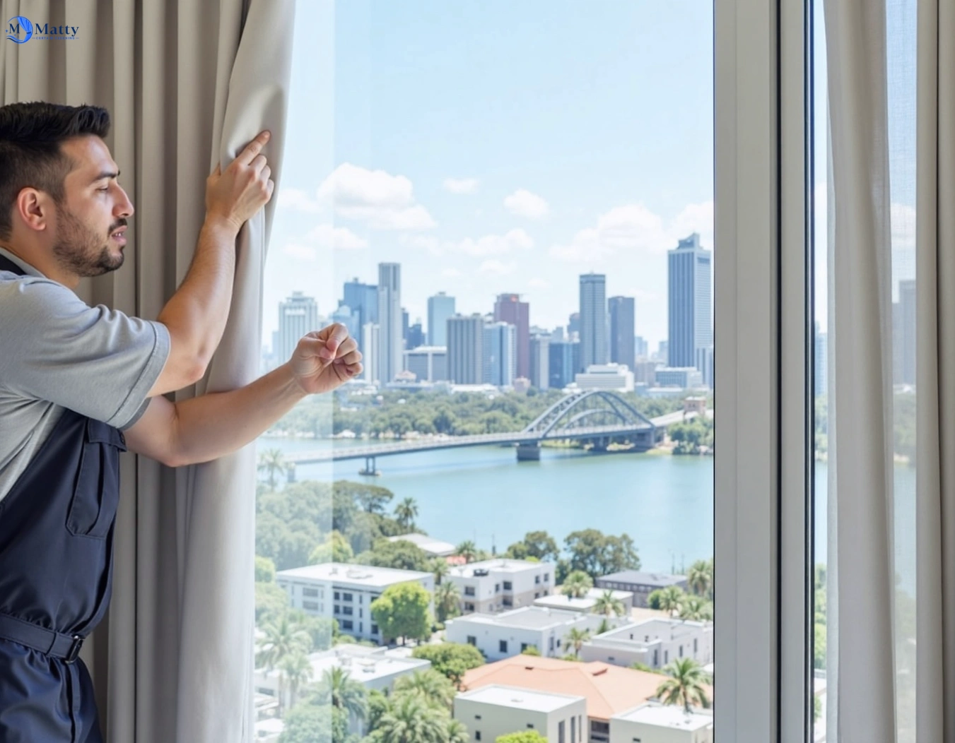 Professional curtain steam cleaning service coogee-nsw QLD by Matty Curtain Cleaning